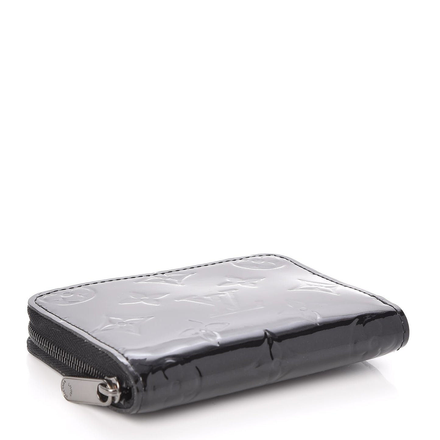 Vernis Zippy Coin Purse Wallet Noir Magnetique