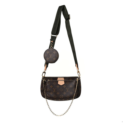 Louis Vuitton Monogram Multi Pochette Accessories Kaki 1 of 4