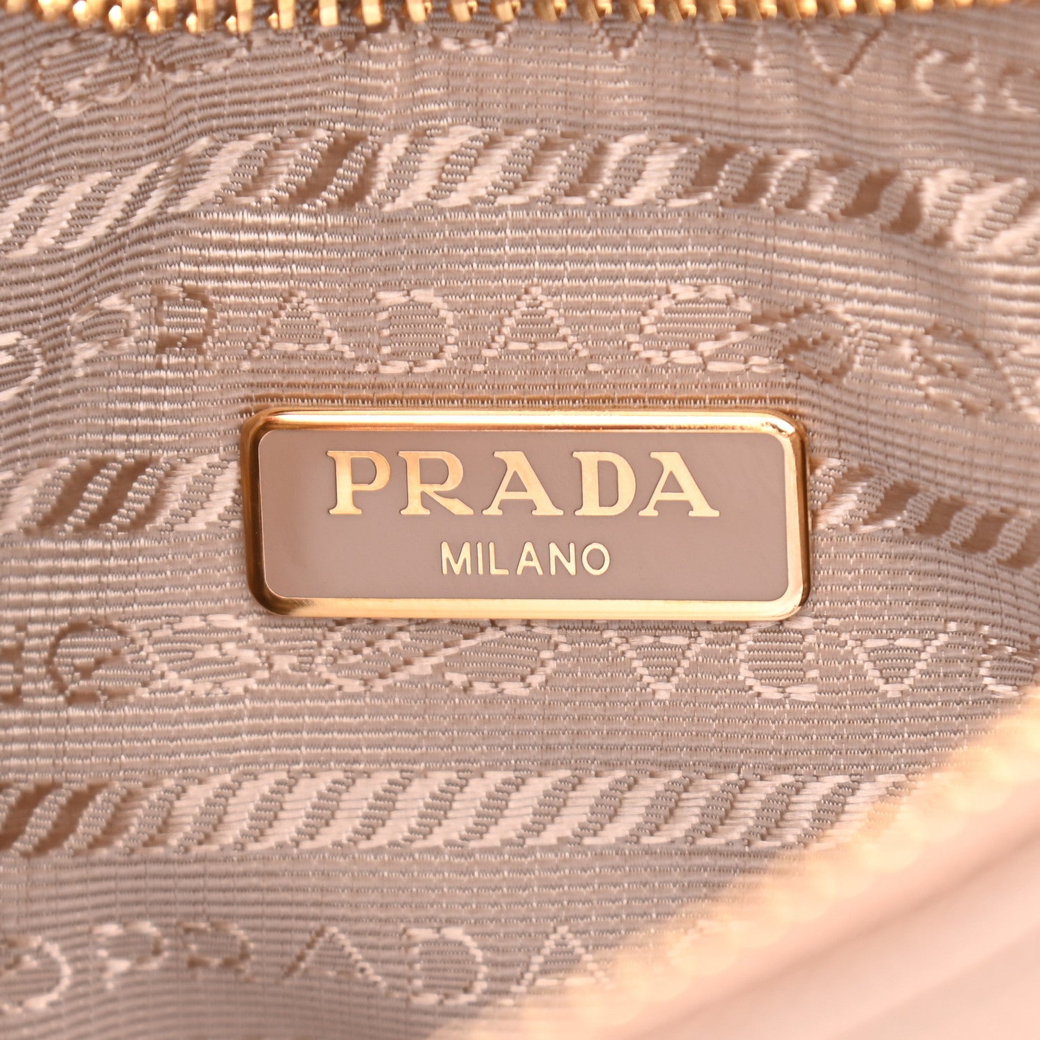 Prada Saffiano Re-Edition 2005 Shoulder Bag Cammeo Beige 7 of 13