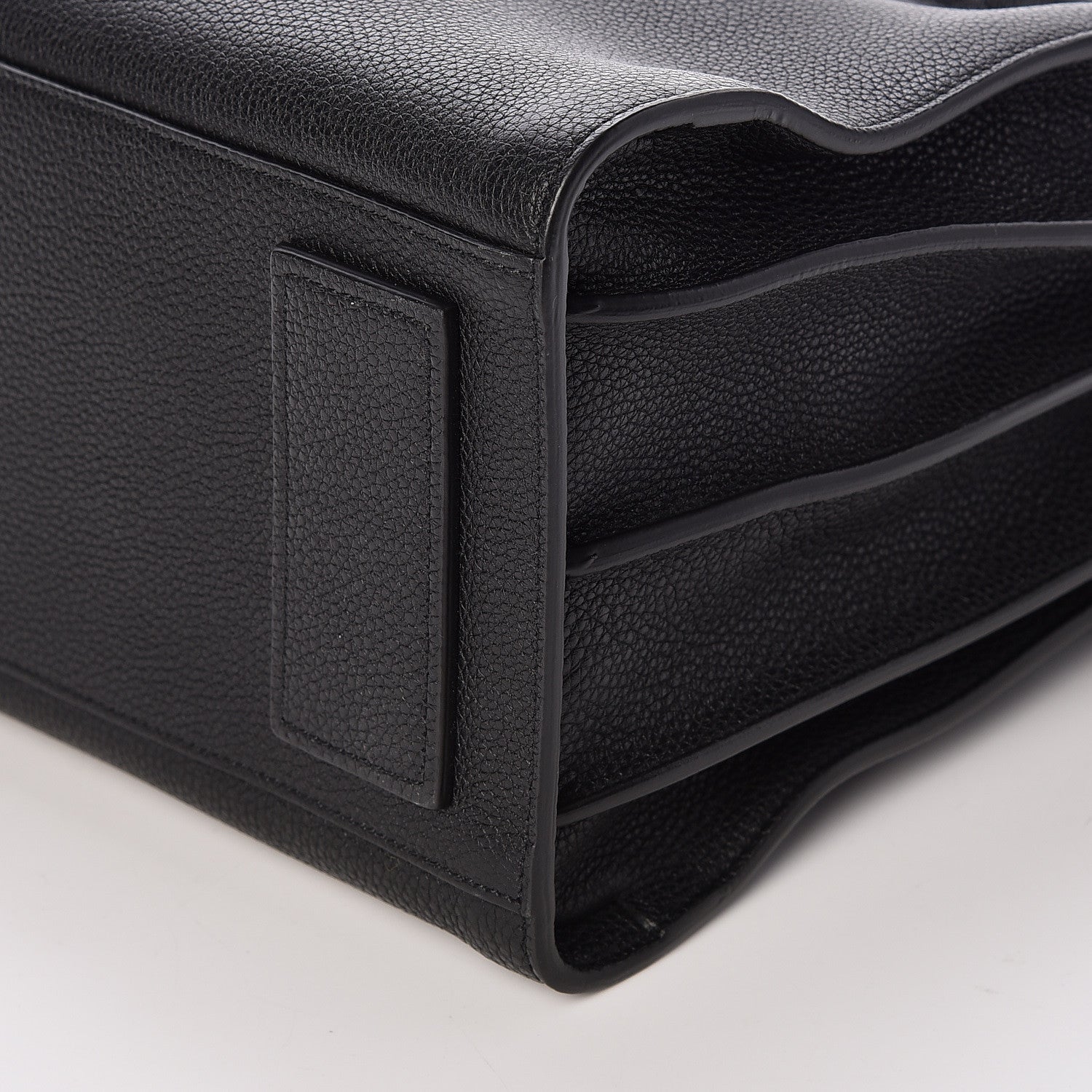 Saint Laurent Grained Calfskin Small Supple Sac De Jour Black 12 of 13