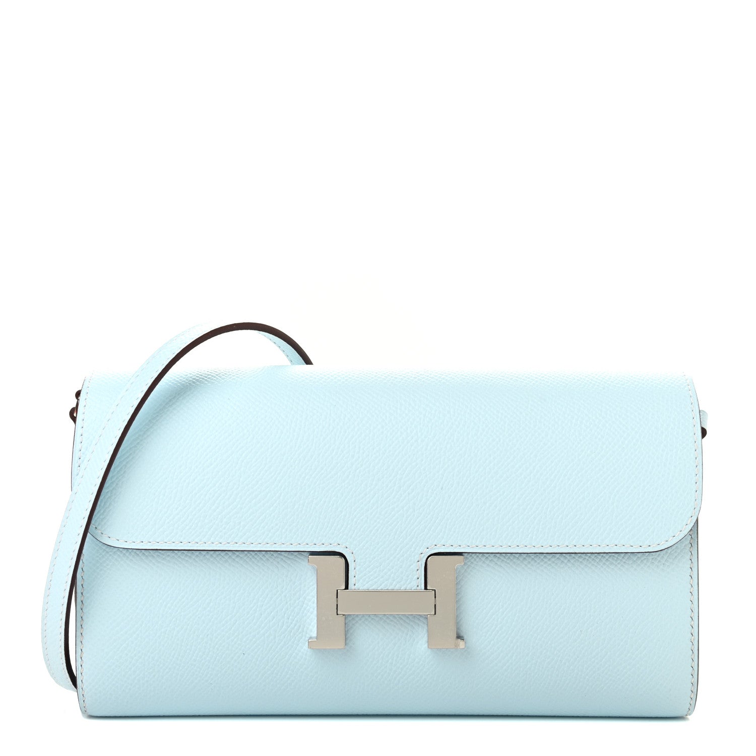 Hermes Epsom Constance Long To Go Wallet Bleu Brume 1 of 7
