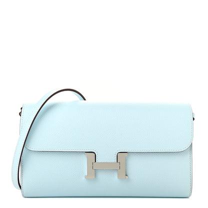 Hermes Epsom Constance Long To Go Wallet Bleu Brume 1 of 7