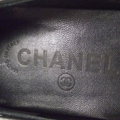 Chanel Patent Classic CC Flats 40 Navy/Black 11 of 11