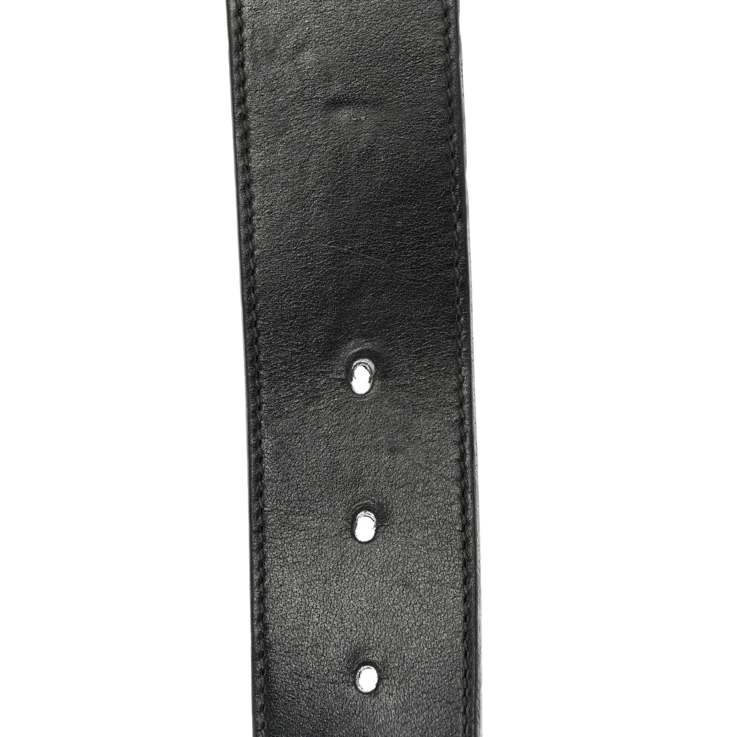 Plutone Calfskin Double G 40mm Belt 85 34 Black