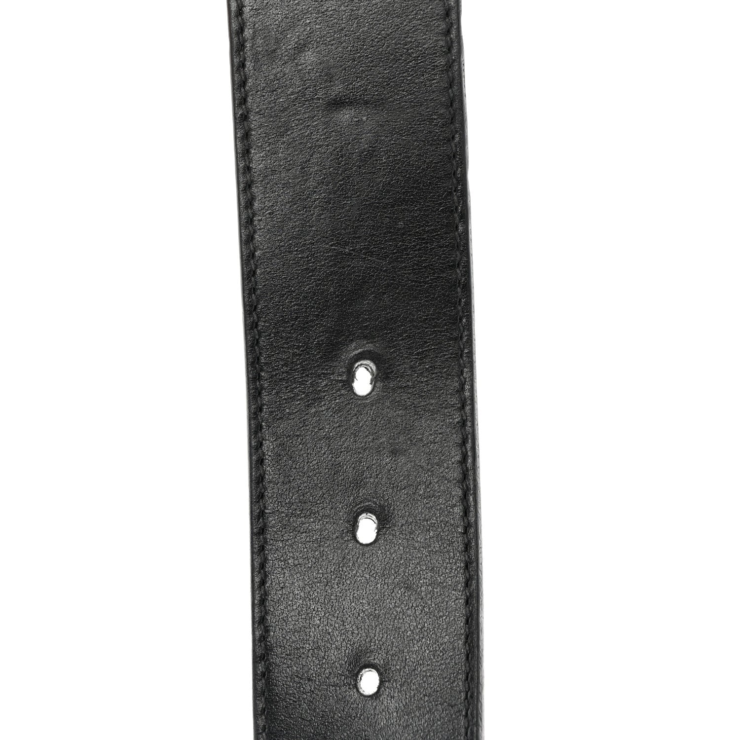 Gucci Plutone Calfskin Double G 40mm Belt 85 34 Black 4 of 4