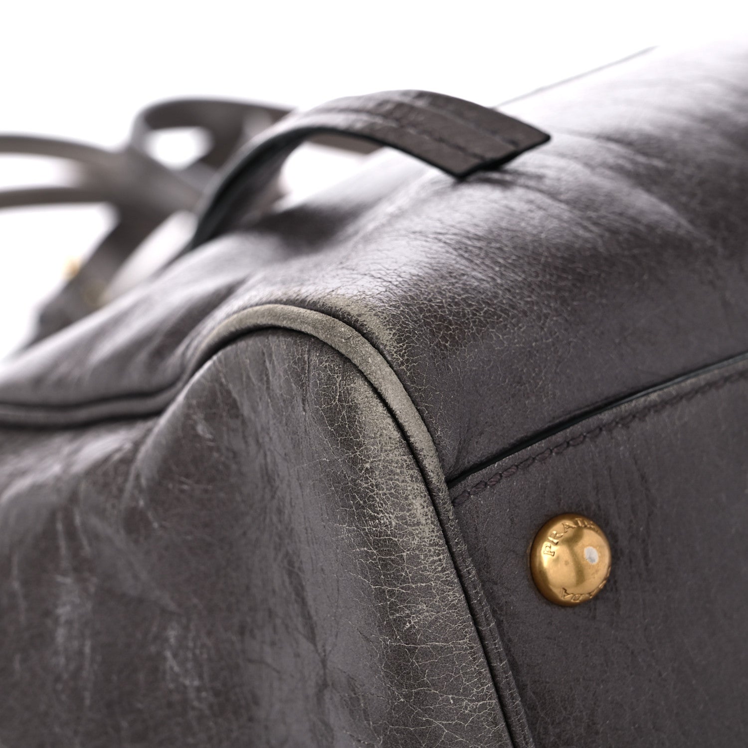 Prada Glace Calf Front Pocket Tote Astrale 8 of 33