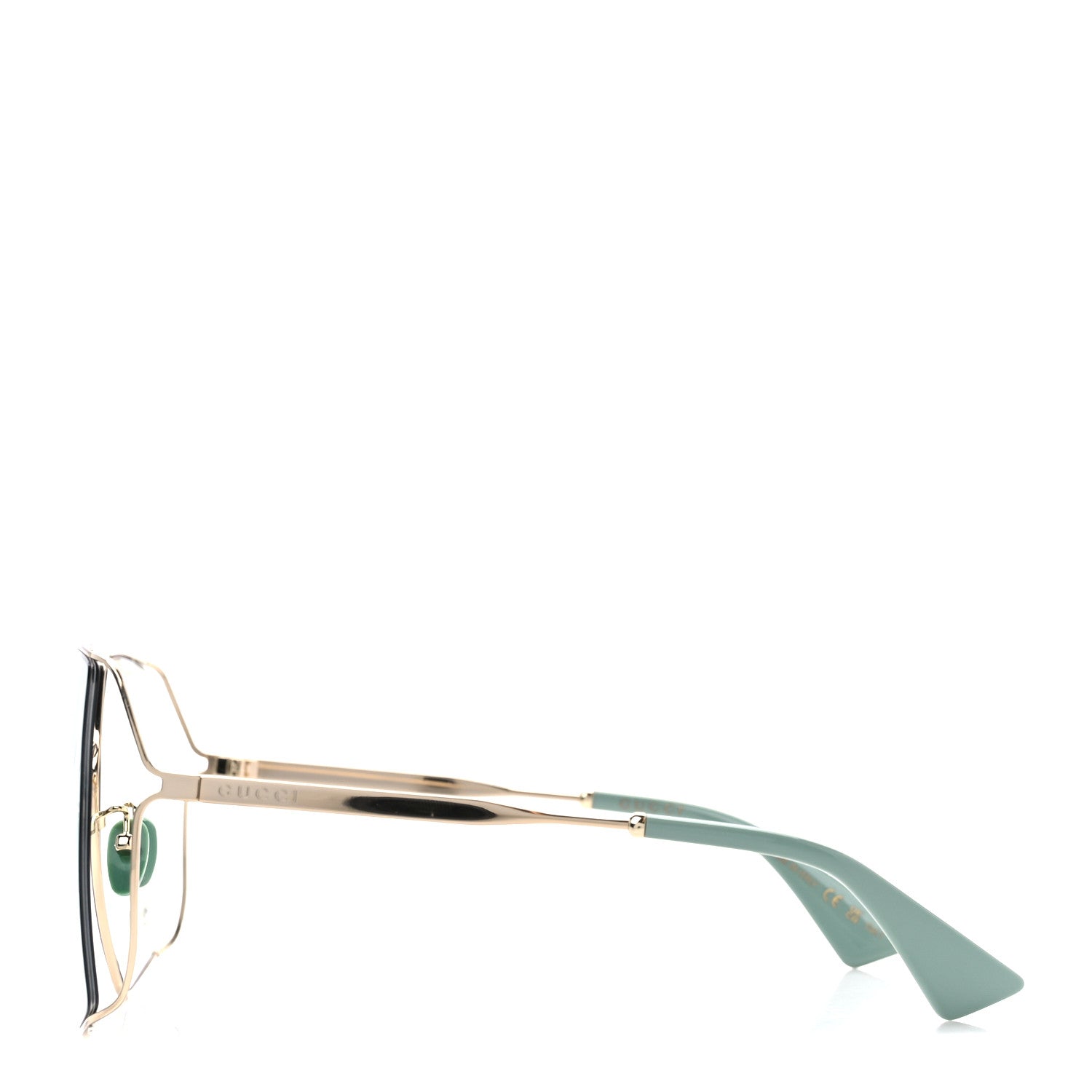 Gucci Metal Sunglasses GG0817S Green 3 of 8