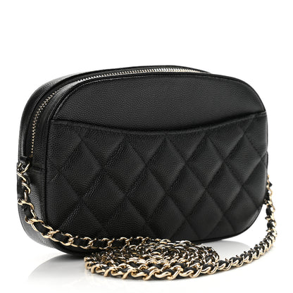 Chanel Caviar Quilted Vanity With Chain Black 3 of 11