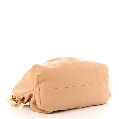 Bottega Veneta Calfskin The Pouch Chain Almond 4 of 10