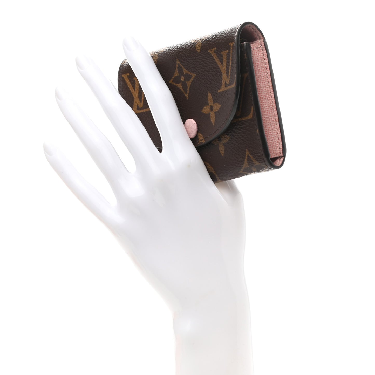 Monogram Rosalie Coin Purse Rose Ballerine