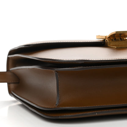 Celine Box Calfskin Medium Classic Box Flap Bag Camel 10 of 13