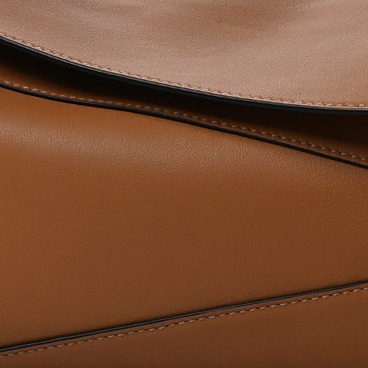 Calfskin Puzzle Hobo Tan