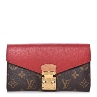 Louis Vuitton Monogram Pallas Wallet Cherry 1 of 9