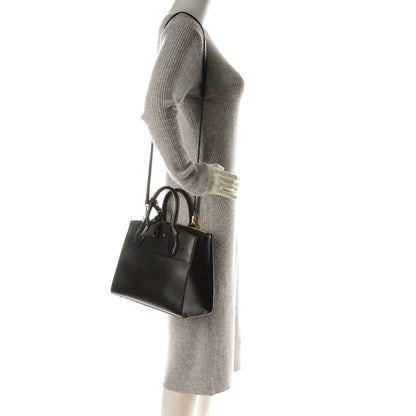 Louis Vuitton Calfskin City Steamer PM Black 2 of 6