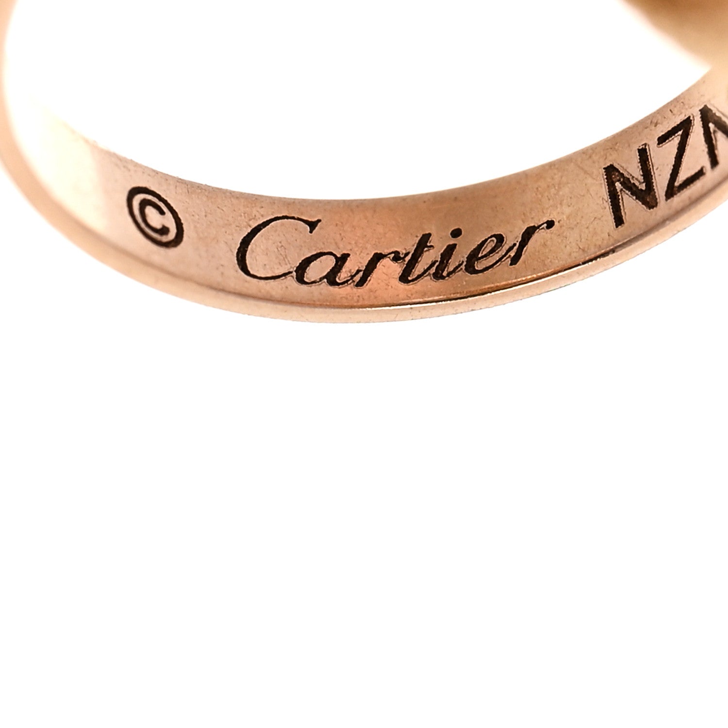 Cartier 18k Pink Yellow White Gold Trinity Adjustable Cord Bracelet Gold 3 of 5