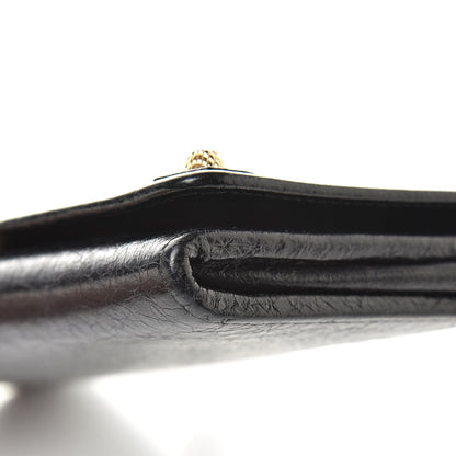 Balenciaga Agneau Giant 12 Gold Hardware Money Wallet Black 10 of 11