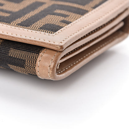 Fendi Zucca Continental Wallet Tobacco Brown 10 of 13