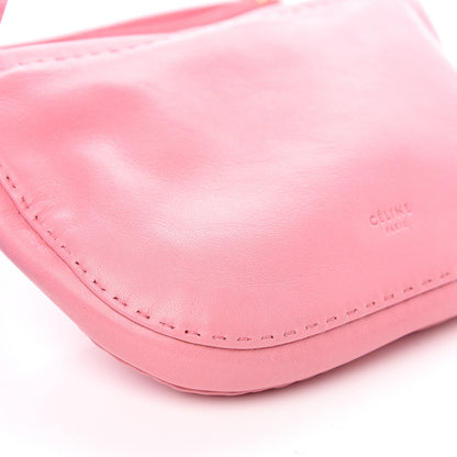 Celine Soft Lambskin Mini Croissant Pouch Crossbody Bag Bubble 6 of 7