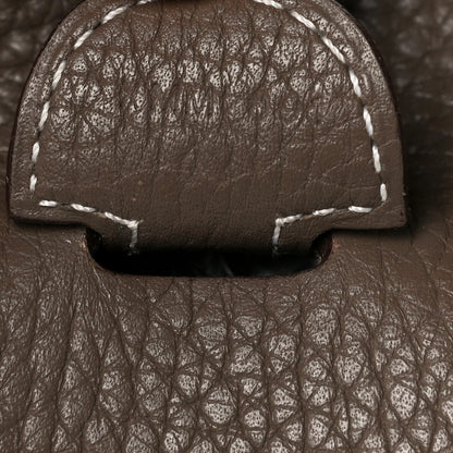 Hermes Taurillon Clemence Evelyne III PM Etoupe 7 of 12