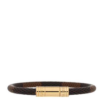 Louis Vuitton Damier Ebene Keep It Bracelet 17 1 of 6