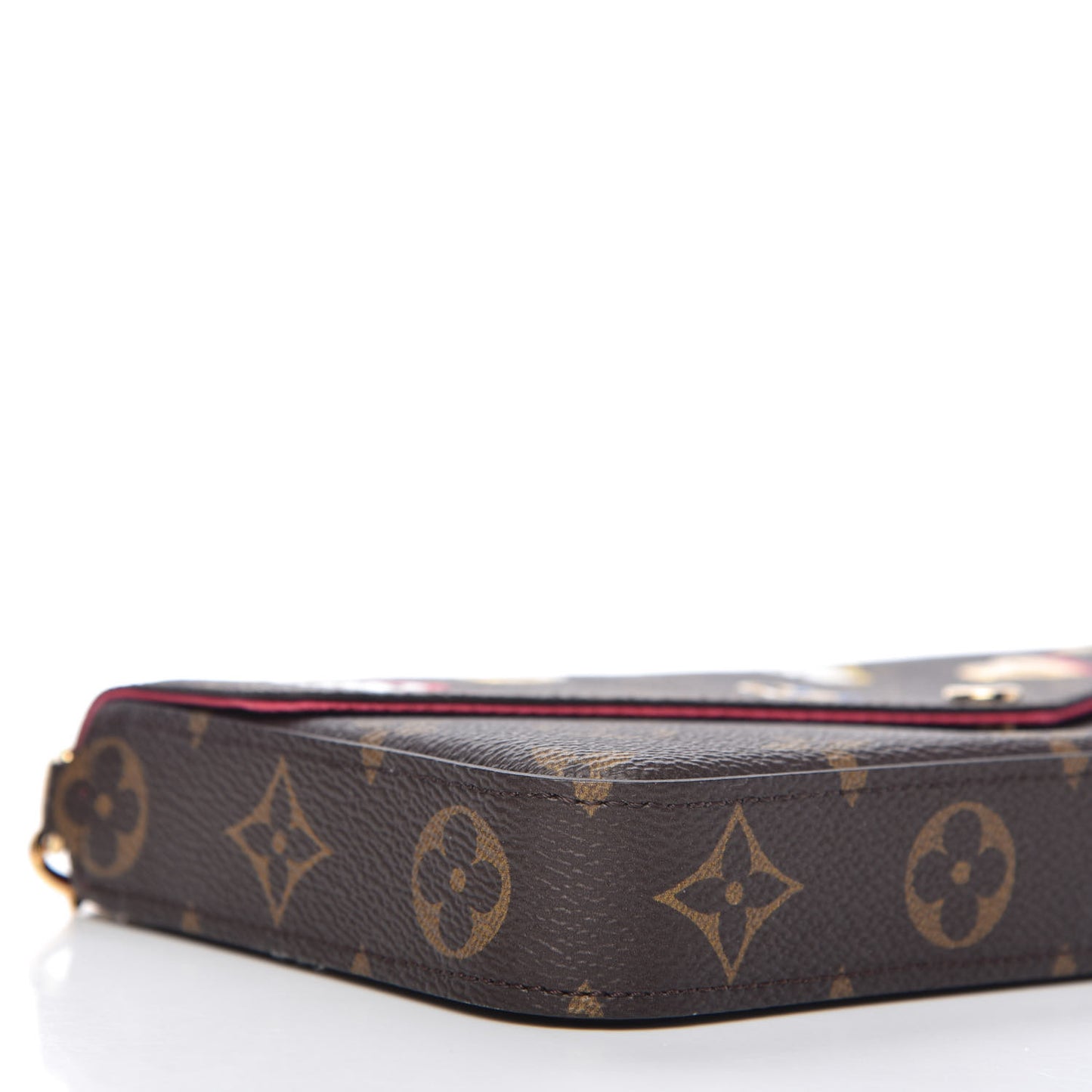 Monogram LV Love Lock Pochette Felicie Chain Wallet