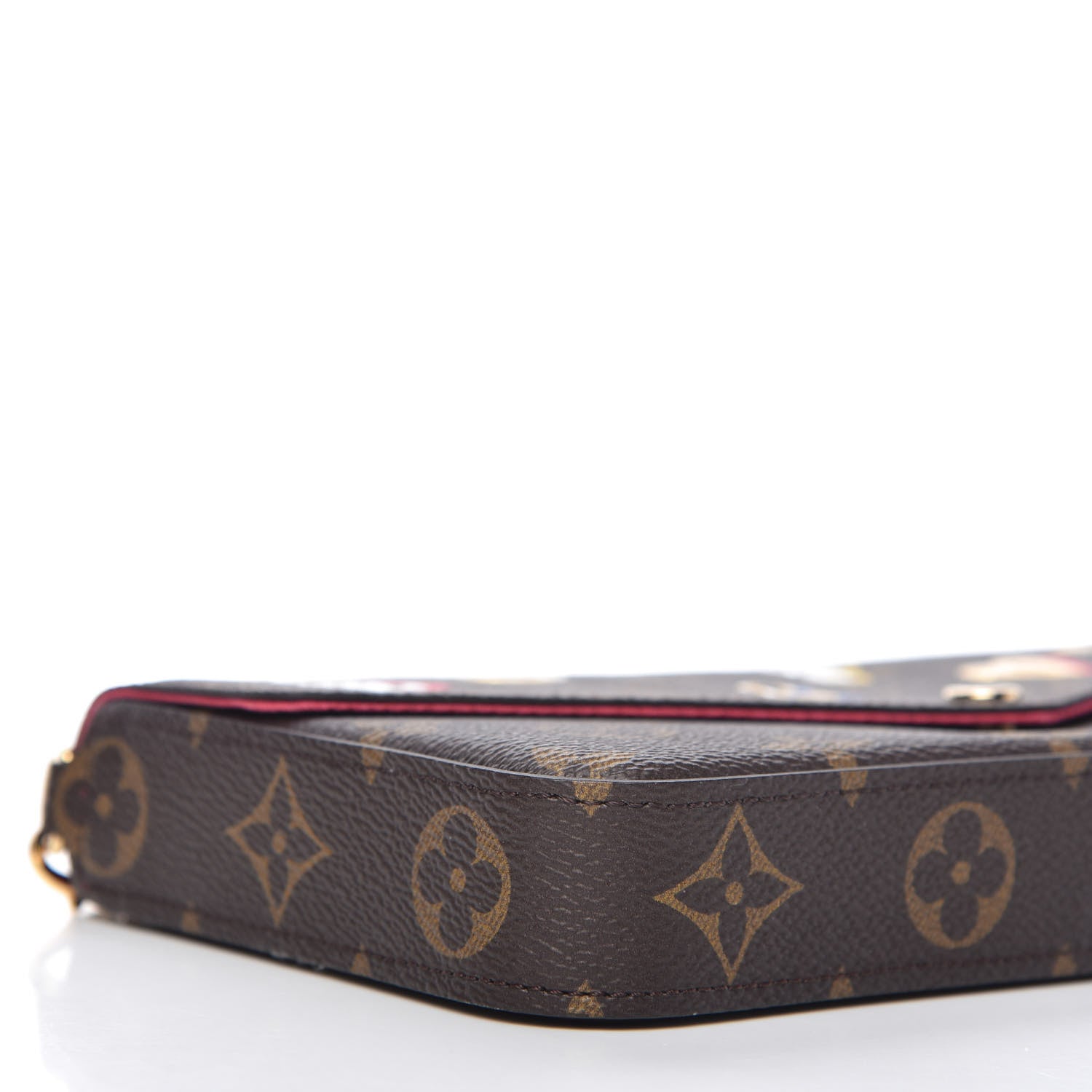 Louis Vuitton Monogram LV Love Lock Pochette Felicie Chain Wallet 7 of 11