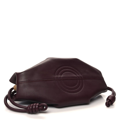 Loewe Shiny Nappa Calfskin Small Paseo Bag Burgundy 4 of 9