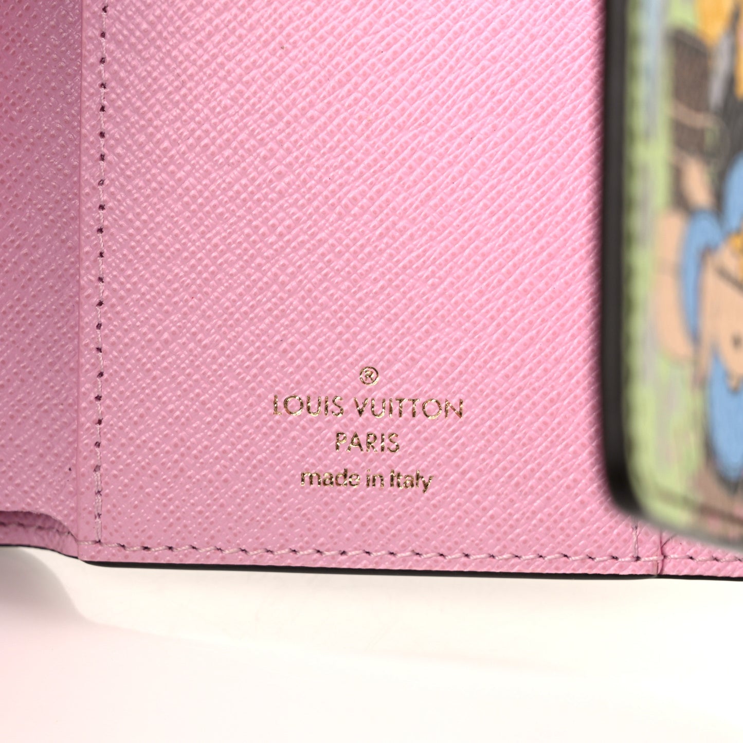 Monogram 2021 Christmas Animation Japanese Garden Victorine Wallet Wisteria Pink