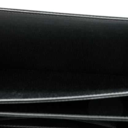 Christian Dior Satin Bee Clutch Light Iron 5 of 8