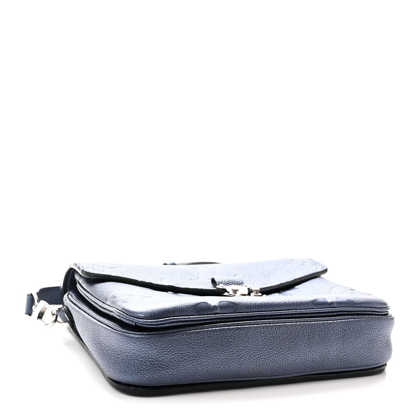 Metallic Empreinte Monogram Giant Pochette Metis Navy Nacre