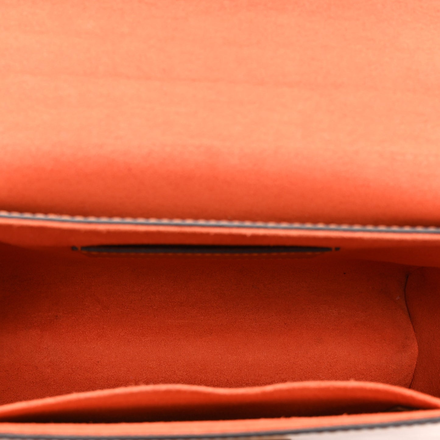 Calfskin Catogram Twist Shoulder Bag MM Marron