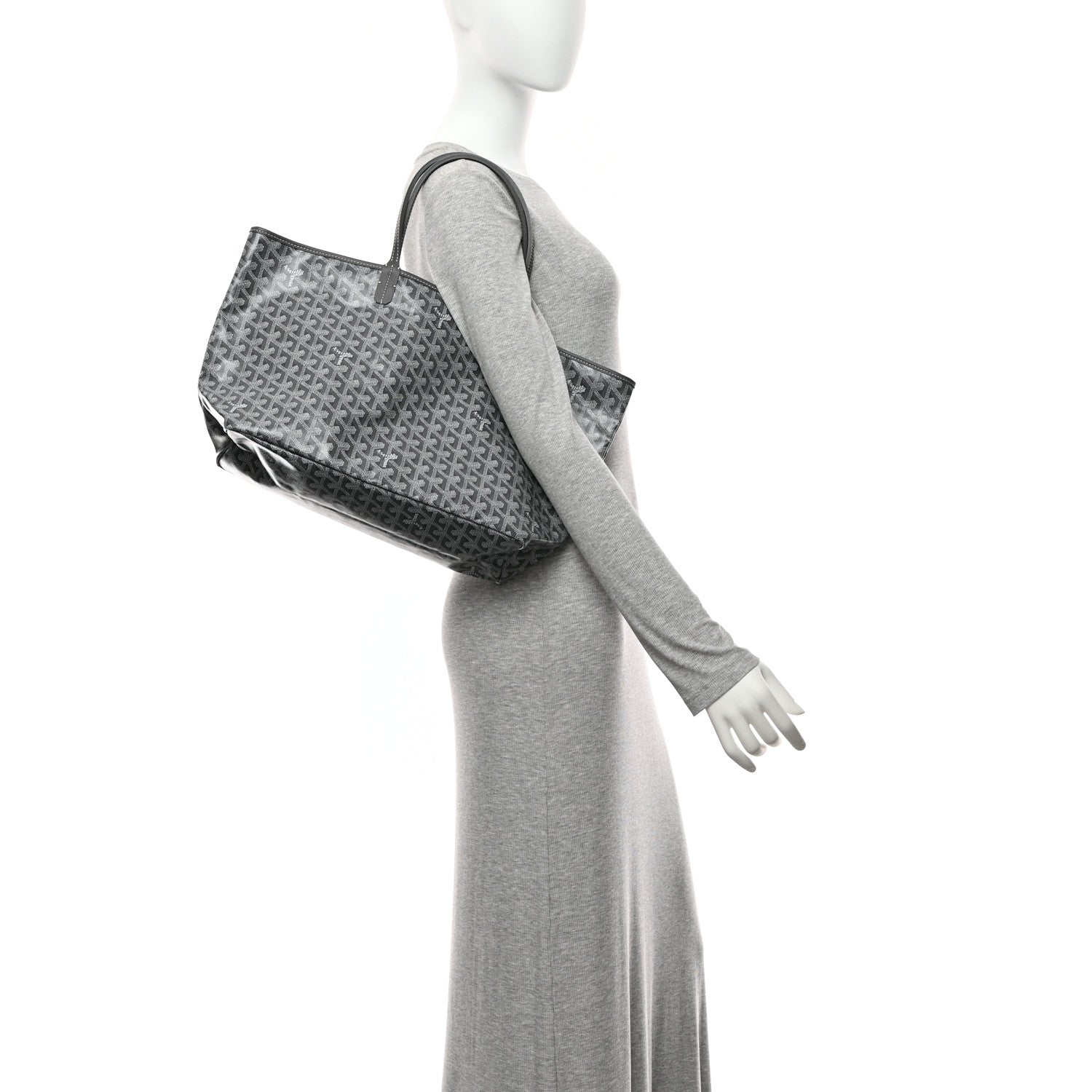 Goyard Goyardine Saint Louis PM Grey 2 of 11