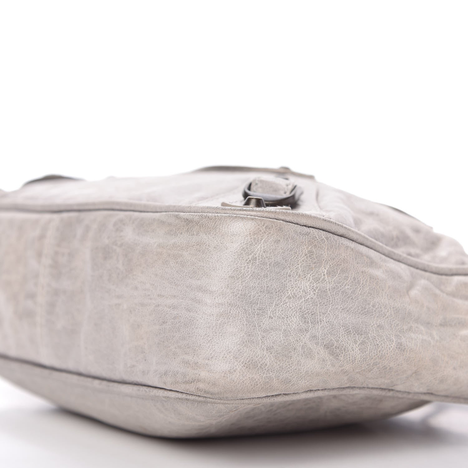 Balenciaga Agneau Classic Hardware Shoulder Bag Argent 7 of 9