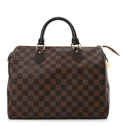 Louis Vuitton Damier Ebene Speedy 30 1 of 13