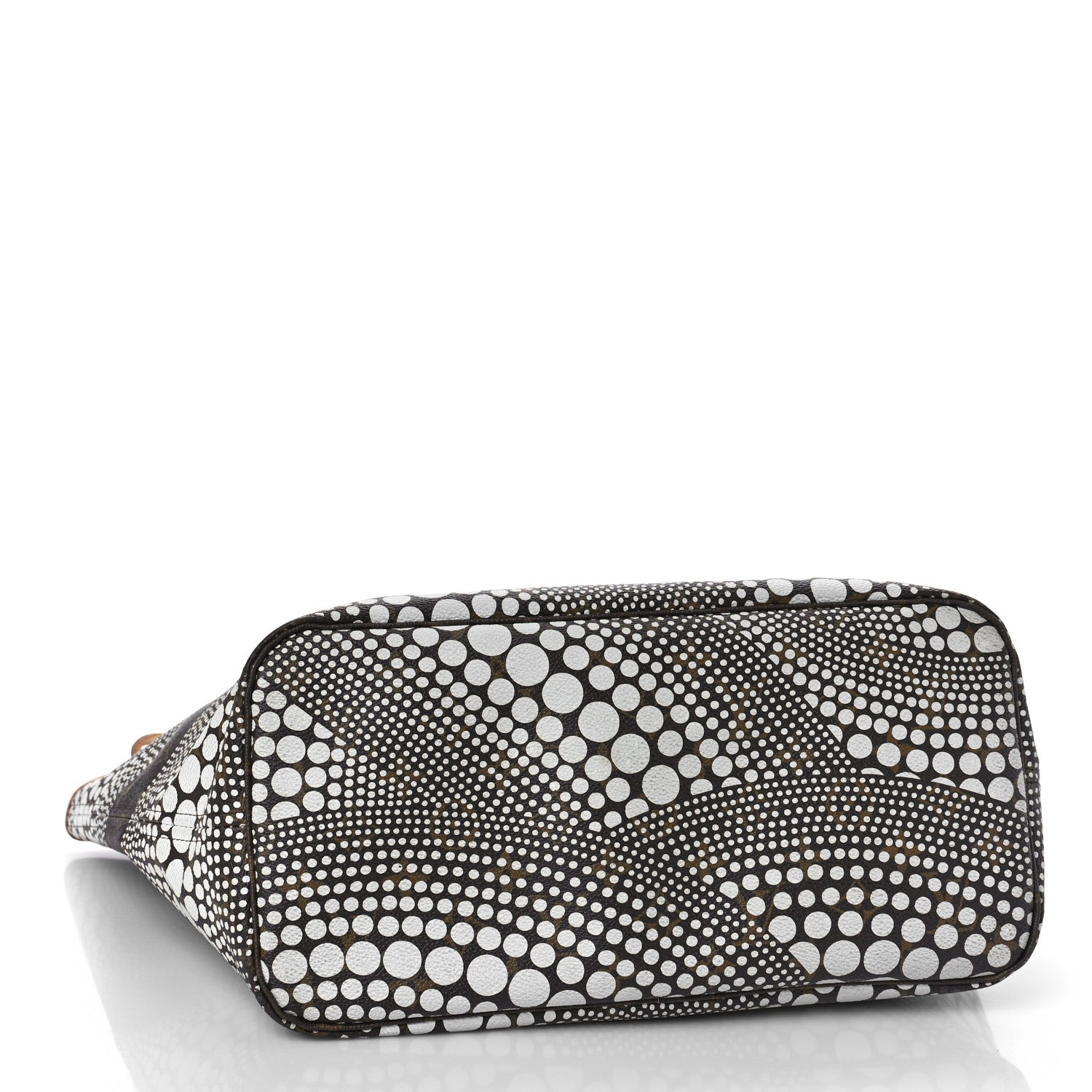 Louis Vuitton Monogram Kusama Waves Neverfull MM White 5 of 9