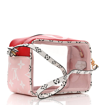 Louis Vuitton Monogram Giant Beach Pouch Rouge 3 of 9