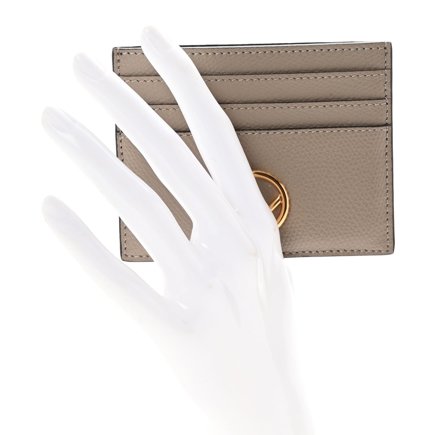 Vitello Cruise F is Fendi Card Holder Tortora