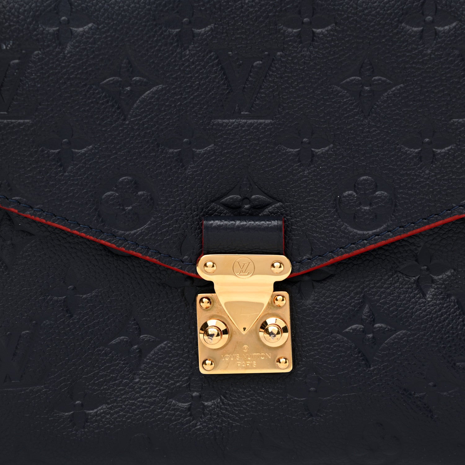 Louis Vuitton Empreinte Pochette Metis Marine Rouge 8 of 11