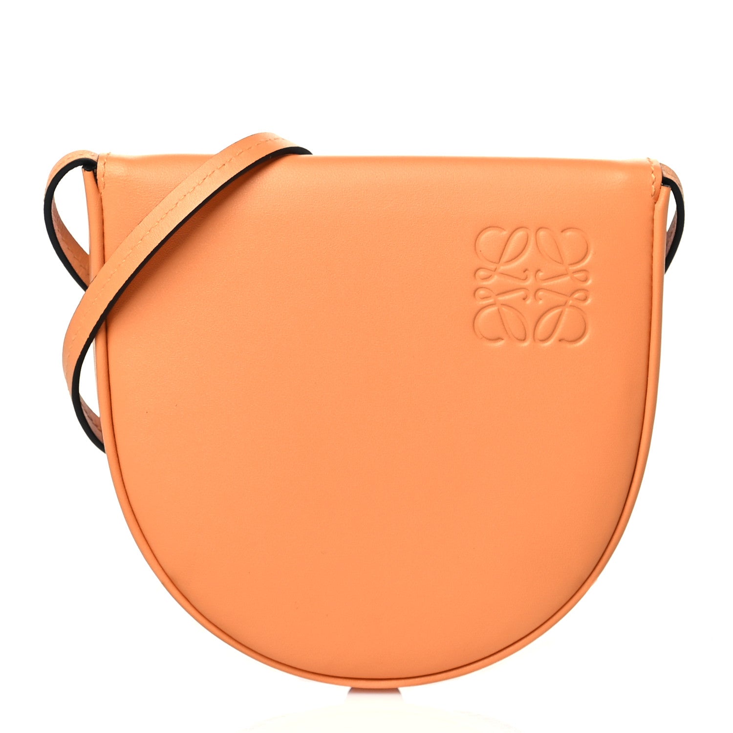 Loewe Soft Calfskin Small Heel Bag Apricot 1 of 11