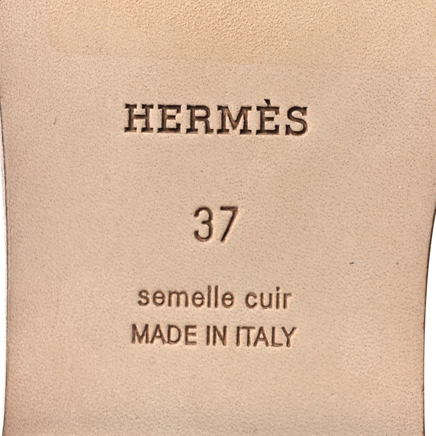 Hermes Suede Goatskin Oran Sandals 37 Jaune Bouton 8 of 11