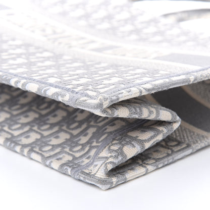 Christian Dior Oblique Medium Book Tote Grey 10 of 10