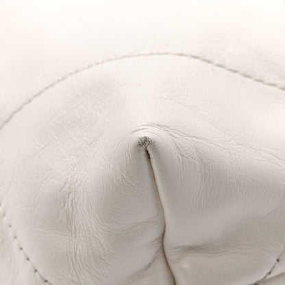 Chanel Shiny Calfskin Quilted Small Rainbow Chanel 22 White 12 of 13