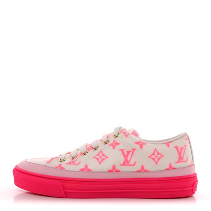 Louis Vuitton Technical Fabric Monogram Stellar Sneakers 39 Rose Pop 1 of 17