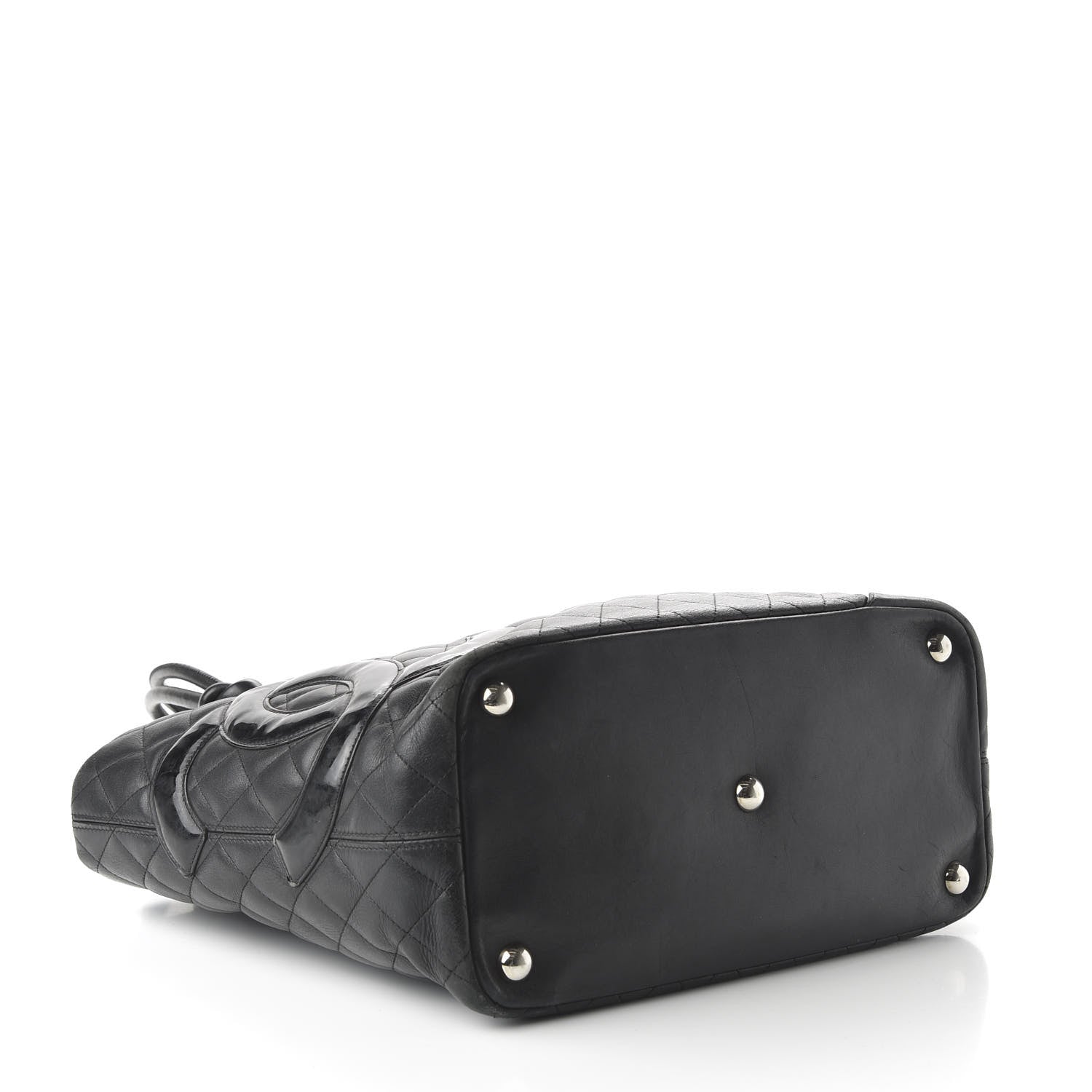 Chanel Calfskin Quilted Large Cambon Tote Black 4 of 13