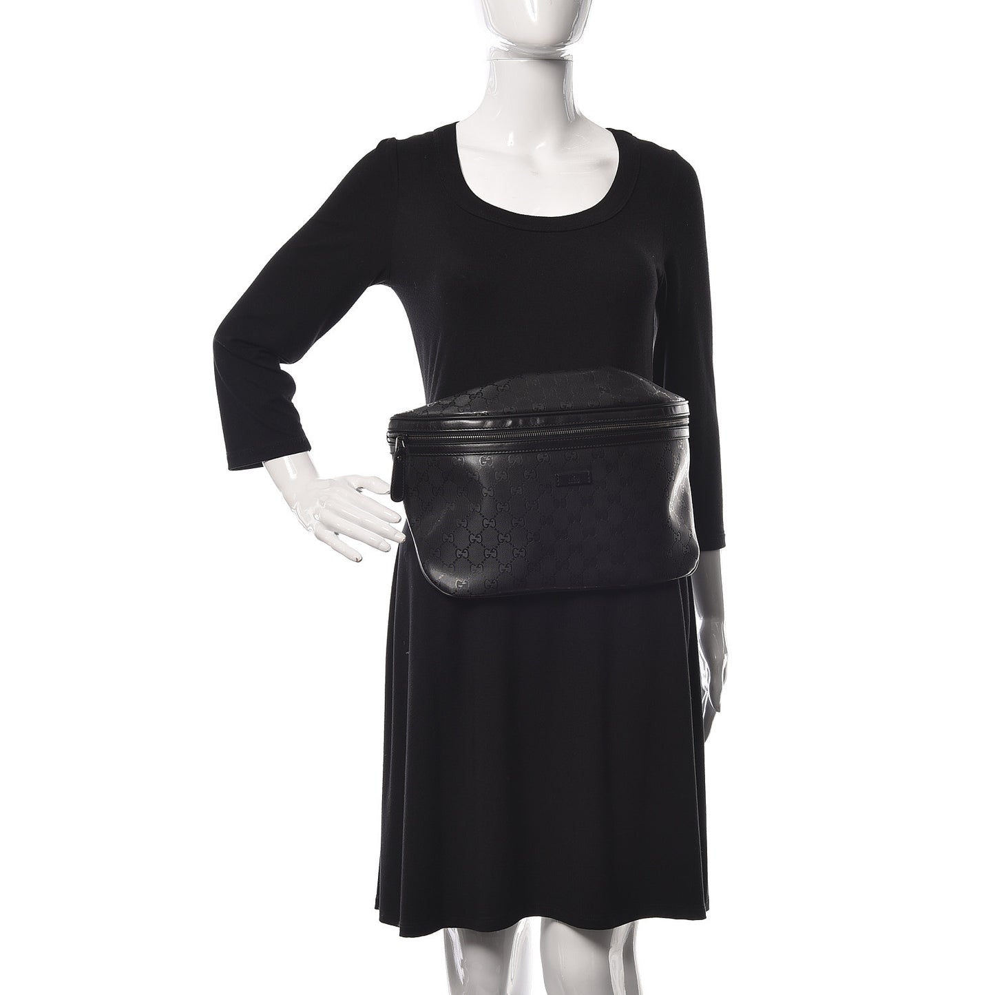 Imprime Monogram Belt Bag Black