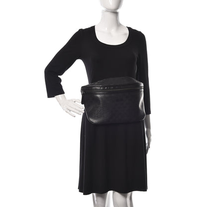 Gucci Imprime Monogram Belt Bag Black 2 of 10