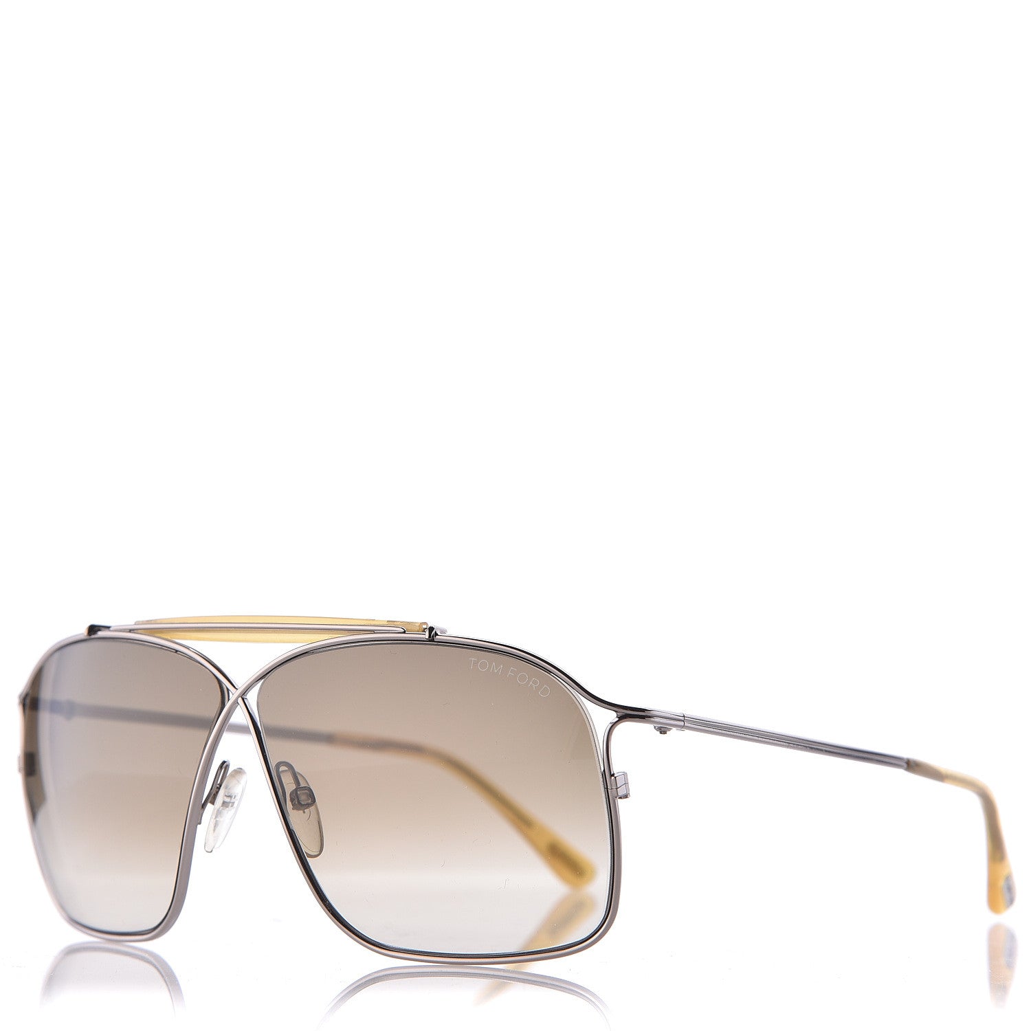 Tom Ford Felix Crossover TF194 Sunglasses Gunmetal 1 of 7