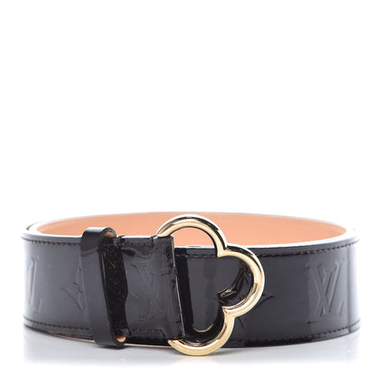 Louis Vuitton Vernis 40mm Fleur Belt 80 32 Amarante 1 of 8