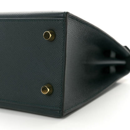 Hermes Epsom Kelly Sellier 25 Vert Cypress 10 of 14