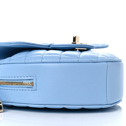 Chanel Lambskin Quilted CC In Love Heart Bag Light Blue 8 of 10